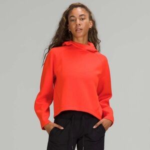 Lululemon AirWrap Modal Pullover Hoodie Autumn Red Size 6